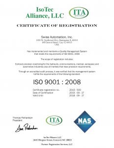 ISO Certificate